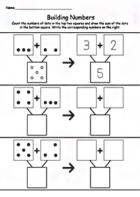 Matematik mudah untuk kanak-kanak – lembaran 12