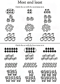 Matematik mudah untuk kanak-kanak – lembaran 185