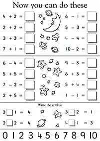 Matematik mudah untuk kanak-kanak – lembaran 190