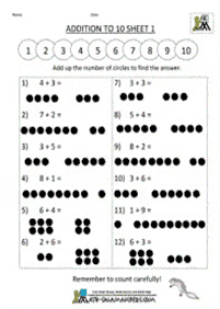 Matematik mudah untuk kanak-kanak – lembaran 225