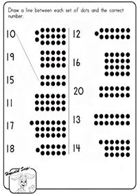 Matematik mudah untuk kanak-kanak – lembaran 34