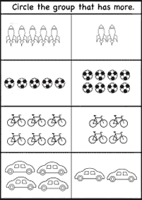 Matematik mudah untuk kanak-kanak – lembaran 45