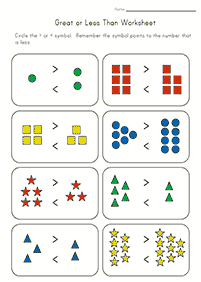 Matematik mudah untuk kanak-kanak – lembaran 71