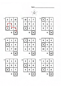 Tambah untuk kanak-kanak – lembaran kerja 6