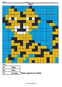 Warna dengan Nombor – Kertas mewarna 102