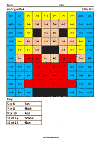 Warna dengan Nombor – Kertas mewarna 109