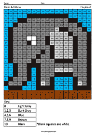 Warna dengan Nombor – Kertas mewarna 110