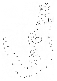 Sambung Titik-titik – lembaran kerja 132