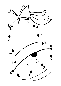 Kropka w kropkę (łatwe) – arkusz 59