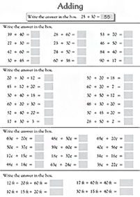 Dodawanie dla dzieci – arkusz 28