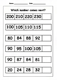 Liczenie co 2,5,10… - arkusz 104