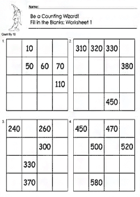 Liczenie co 2,5,10… - arkusz 119