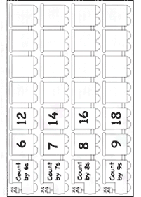 Liczenie co 2,5,10… - arkusz 72