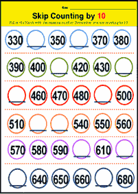 Liczenie co 2,5,10… - arkusz 76