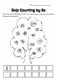 Liczenie co 2,5,10… - arkusz 88