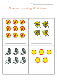 Karty pracy z liczeniem – arkusz 65