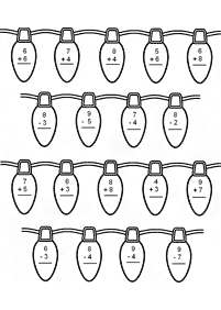 Matematyka dla dzieci – arkusz 205