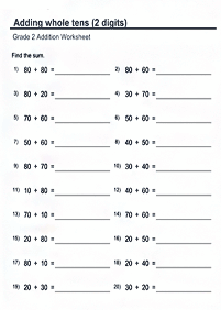 Matematyka dla dzieci – arkusz 265