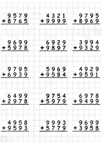 Matematyka dla dzieci – arkusz 283