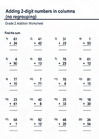 Matematyka dla dzieci – arkusz 289