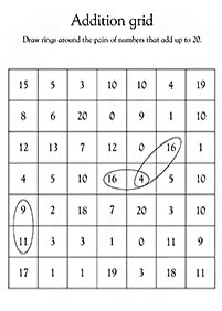 Matematyka dla dzieci – arkusz 46