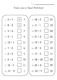 Matematyka dla dzieci – arkusz 49