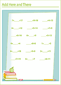 Matematyka dla dzieci – arkusz 68