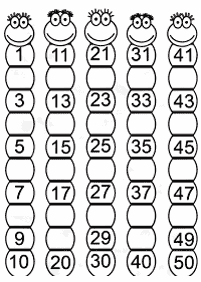 Matematyka dla dzieci – arkusz 70