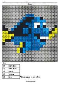 Numerowane kolorowanki – kolorowanka 116