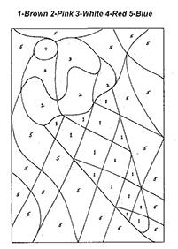 Numerowane kolorowanki – kolorowanka 37