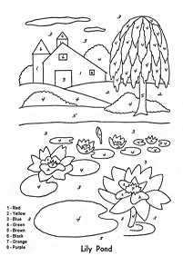 Numerowane kolorowanki – kolorowanka 71