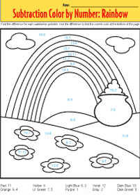 Odejmowanie dla dzieci – arkusz 114