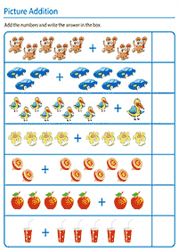 Prosta matematyka dla dzieci – arkusz 138