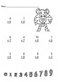 Prosta matematyka dla dzieci – arkusz 205