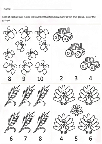 Prosta matematyka dla dzieci – arkusz 40