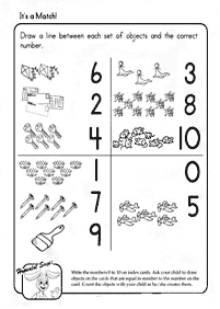 Karty pracy dla przedszkolaków – arkusz 14