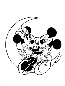 Kolorowanki Myszka Miki – strona 20