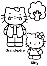 Kolorowanki z Hello Kitty – strona 43