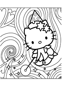 Kolorowanki z Hello Kitty – strona 50