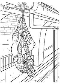 Malowanki Spiderman – strona 20