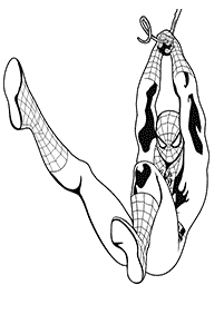 Malowanki Spiderman – strona 30