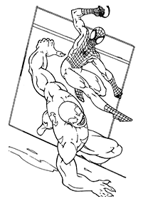 Malowanki Spiderman – strona 46