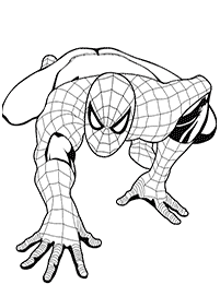 Malowanki Spiderman – strona 58