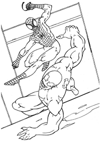 Malowanki Spiderman – strona 84