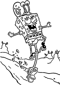 Malowanki ze Spongebobem – strona 16