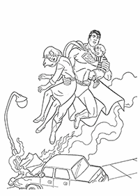 Kolorowanki z Supermanem – strona 43