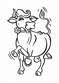 Kolorowanki z krowami – strona 39