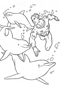 Malowanki z delfinami – strona 34