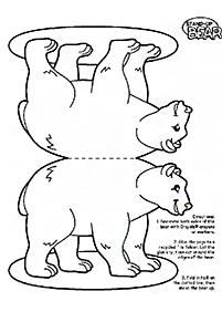 Kolorowanki z niedźwiedziami – strona 92