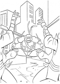 Malowanki Żółwie Ninja – strona 21